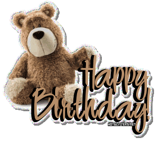Birthday Bear 6188