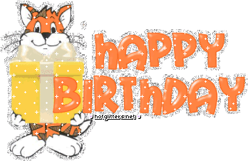 Birthday Cat 76
