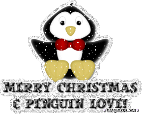 Christmas Penguin Love picture