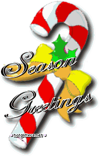 Greetings Candy Cane