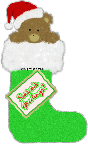 Seasons Greetings Stocking