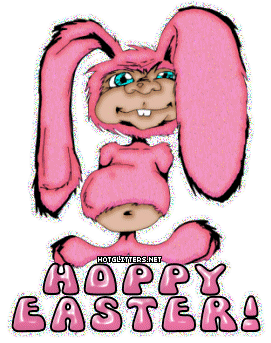 Pink Hoppy Easter picture
