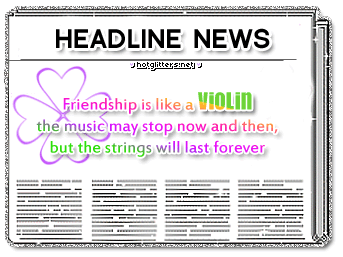 Friendship Headline