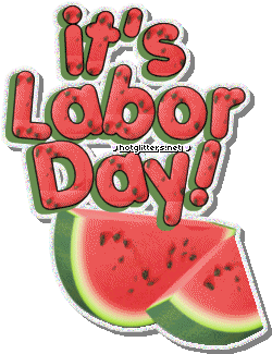 Watermelon Labor Day picture