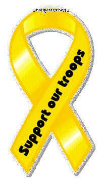 Support Our Troops Yellow Ribbon picture
