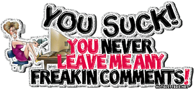 Never Leave Comments