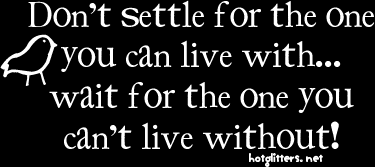 Dont Settle