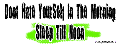 Dont Hate Yourself Sleep Ti