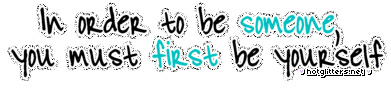 Be Yourself