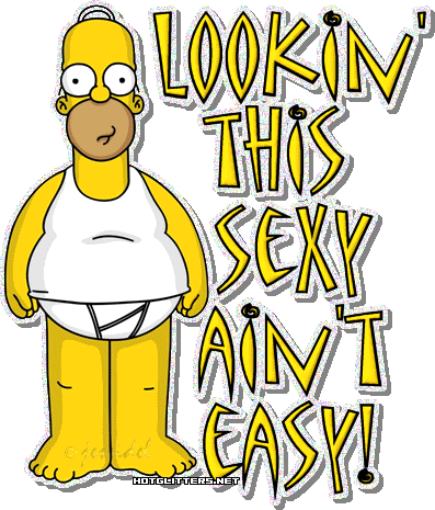 Homer Lookin Sexy picture