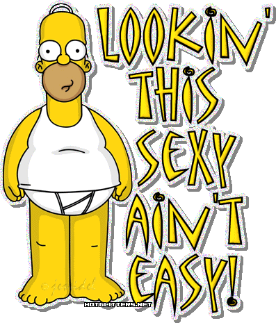 Homer Lookin Sexy