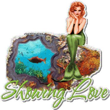 Showing Love Mermaid picture