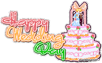Happy Wedding Cake